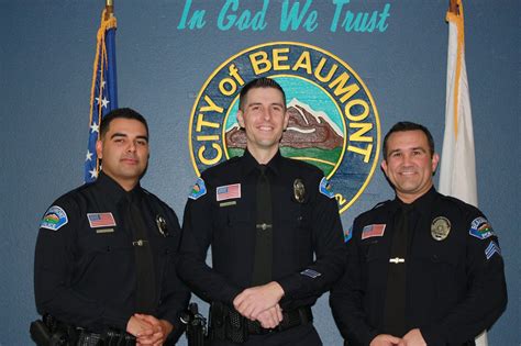 Promotions And Beaumont Police Department Beaumont Ca