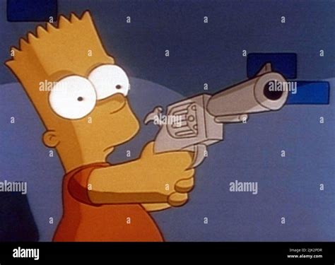 Bart Simpson With A Gun