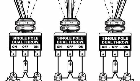 3 Pole Toggle Switch Diagram