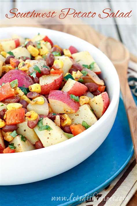 Southwest Potato Salad Let S Dish Recipes