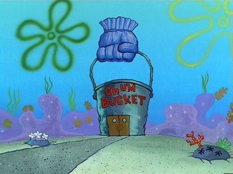 Its first appearance is plankton! The Chum Bucket | Nickelodeon | FANDOM powered by Wikia