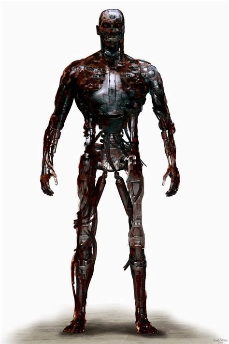 Shocking Terminator Salvation Schwarzenegger Terminator Concept Designs