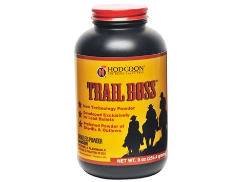 Hodgdon Trail Boss Smokeless Gun Powder 2 Lb