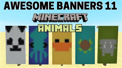 We did not find results for: 5 AWESOME MINECRAFT BANNER DESIGNS WITH TUTORIAL! #11 | Doovi