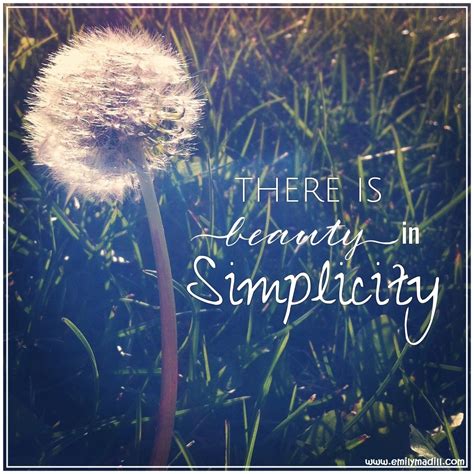 Finding Comfort In Simplicity