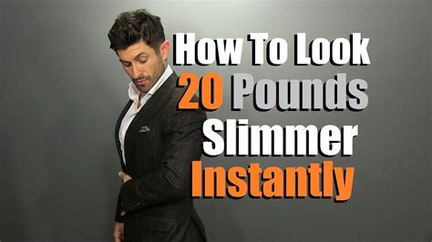 How To Look Slimmer Instantly Style Tips To Look Leaner Youtube