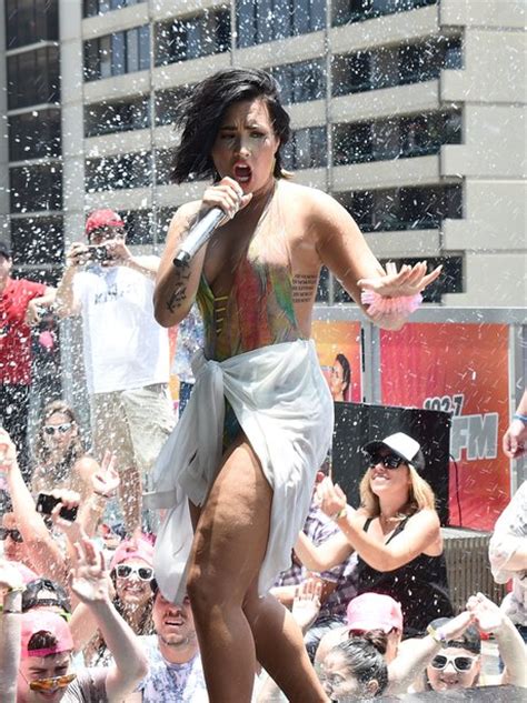 New Look New Sound Demi Lovato Performs At Her Cool For The Summer