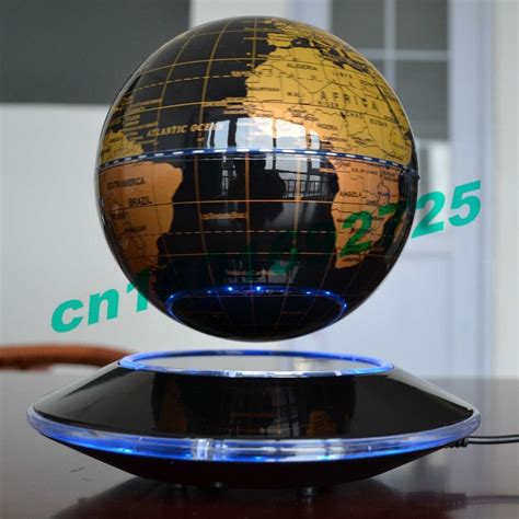 6 Inch Creative Electronic Magnetic Levitation Floating Globe World Map