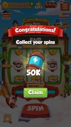 Yes go to claim @getcoinmaster #coinmasterfreespinslink. Tape And Claim 50K Free Rewards, Spins and Coin Now ...