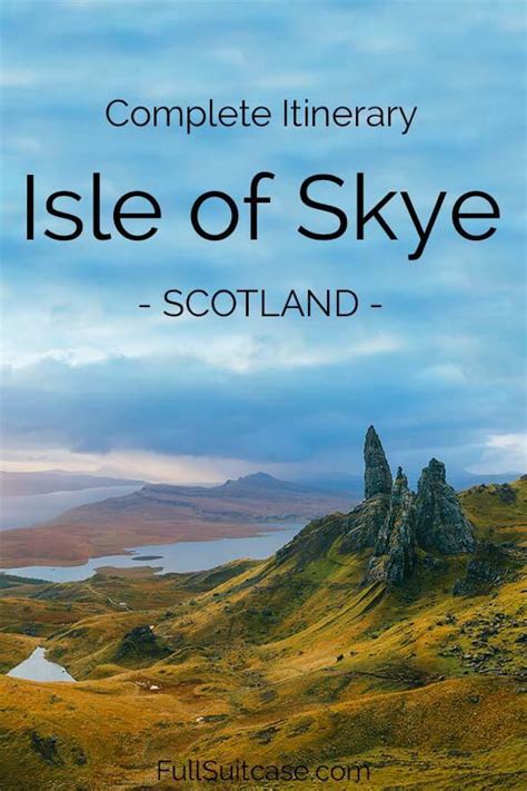 Complete Isle Of Skye Itinerary And Map See All The Best Places In 5 Days
