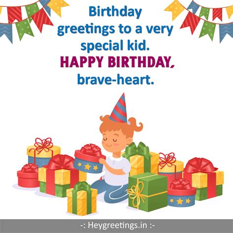 Birthday Wishes For Kids Hey Greetings