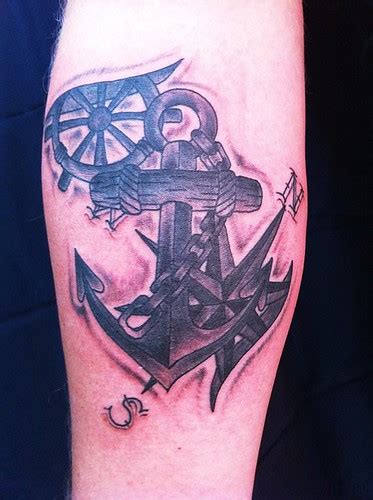 Anchor And Compass Rose Tattoo Flickr Photo Sharing