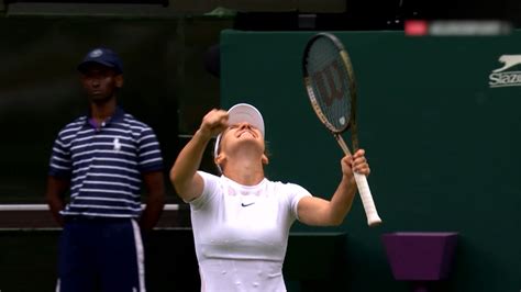 Simona Halep Amanda Anisimova 6 2 6 4 în Sferturi La Wimbledon Halep Se Califică în