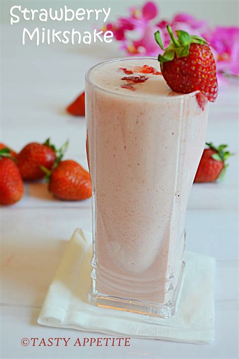 Using good quality ice cream is key. How to make Strawberry Milkshake? / Strawberry Recipes ...