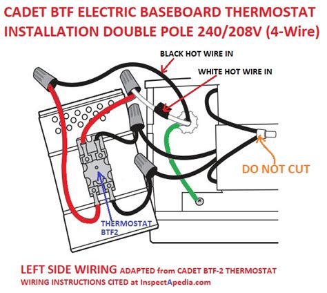 Honeywell Baseboard Thermostat Wiring Diagram