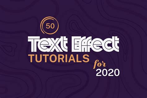 50 Best Photoshop Text Effect Tutorials For 2020
