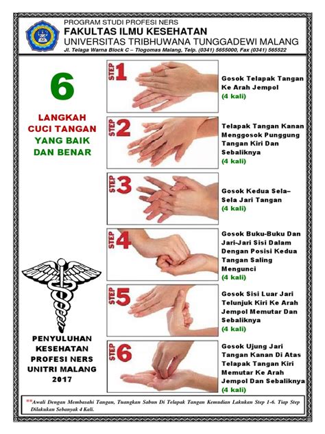 Posisi kunci tangan putar tangan kanan kedalam putar ujung jemari tangan kiri. 25+ Inspirasi Keren Poster Cuci Tangan 6 Langkah Pdf - Juustement