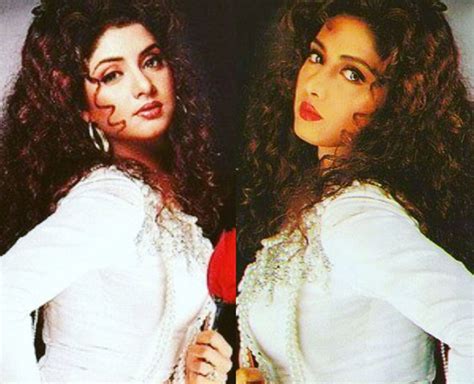 Vintage Video Of Divya Bharti Talking About Sridevi Is Too Cute For Words Vintage Video Of Divya
