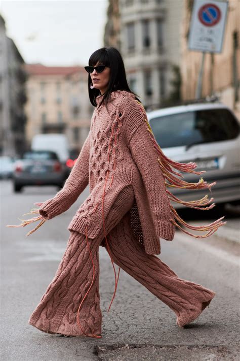 how to wear knitwear now all the street style inspiration you need style