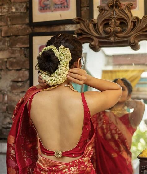 55 Super Stylish Backless Blouse Designs To Flaunt That Sexy Back Wedmeplz