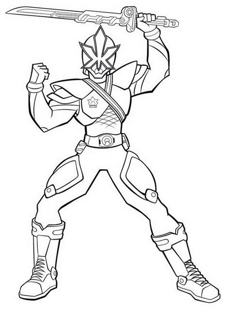 Power Rangers Samurai Drawing At Getdrawings Free Download