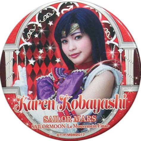 Badge Pins Female Karen Kobayashi Sailors Seramu Original Metal