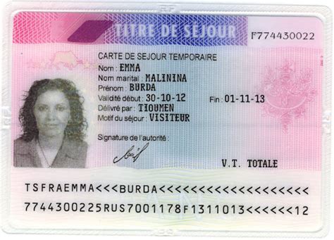 The Residence Permit Of France 5 Stars Europe
