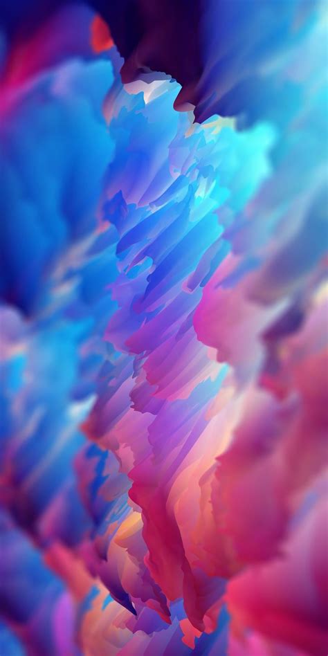 Download 1080x2160 Wallpaper Surface Colorful Abstract Bright Honor