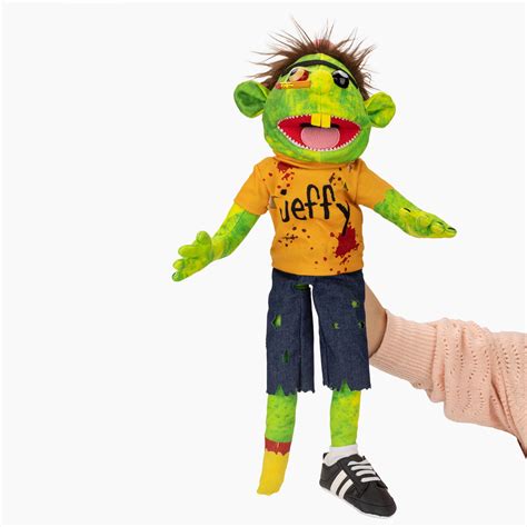 Sml Plush Zombie Jeffy Plush Soft Hand Puppet Plush For Kids