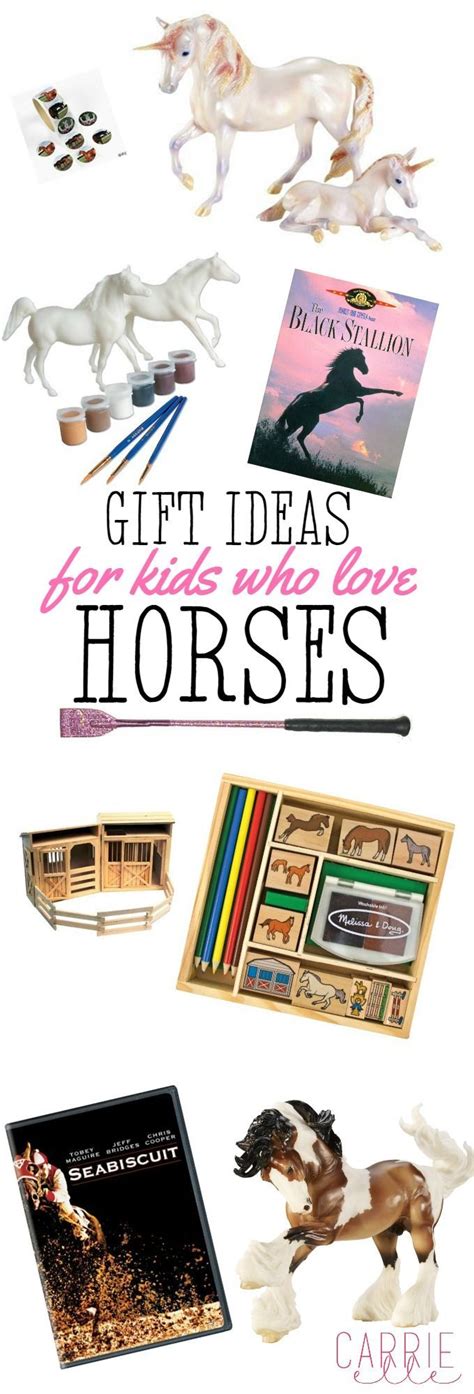 5 unique gift ideas for horse lovers of all ages. Gifts for Kids Who Love Horses (written by a horse lover ...