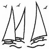 Photos of Sailing Boat Outline