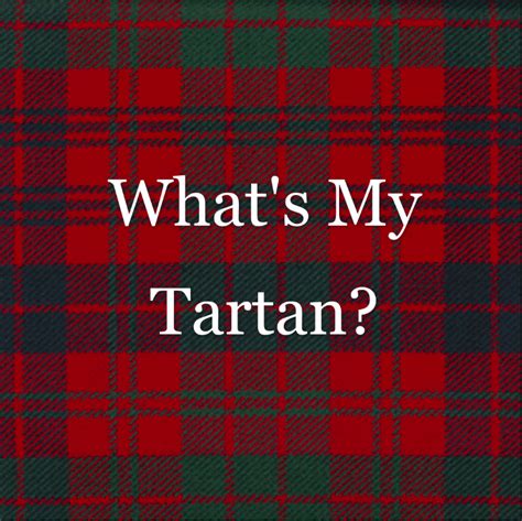Whats My Tartan Search Tartans By Surname Tartan The