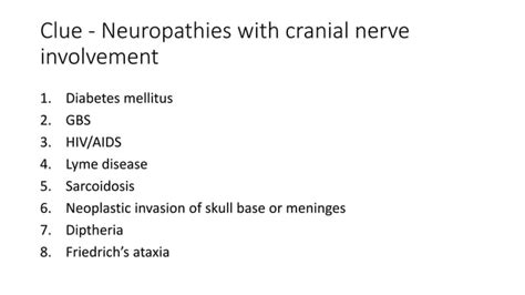 Approach To Peripheral Neuropathy