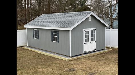 Sheds Unlimited Build Youtube