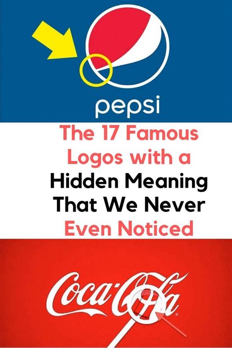 The 17 Famous Logos With A Hidden Meaning That We Never Even Noticed