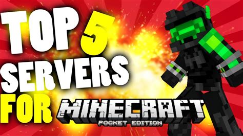 Top 5 Best Server For Minecraft Pe 10 Top 5 Mejores Servidores Para Minecraft Pocket Edition