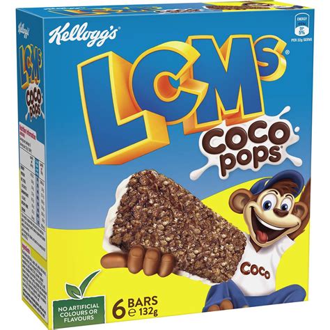 Kelloggs Lcms Coco Pops Cereal Snack Bars 132g Free Download Nude