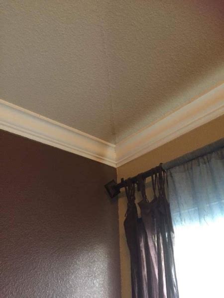 It can likely be patched and. Cracks On The Vaulted Ceiling At The Corners Of Home ...