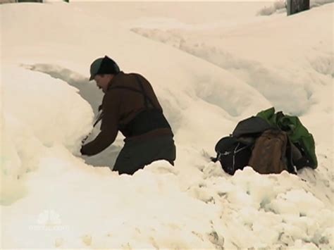 Alaska Town Buried In Snow Video On