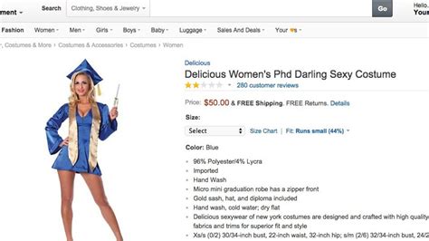 the comments under amazon s delicious women s phd darling sexy costume are amazing huffpost