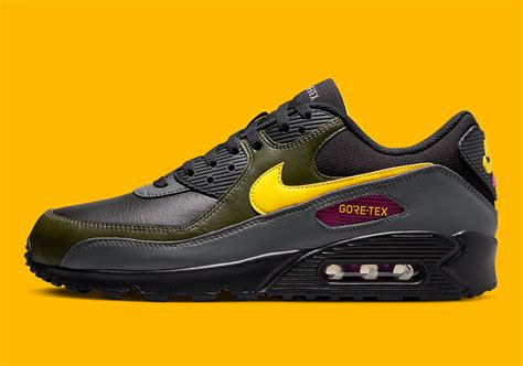 Nike Air Max 90 Gtx Tour Yellow Cargo Khaki Dj9779 001