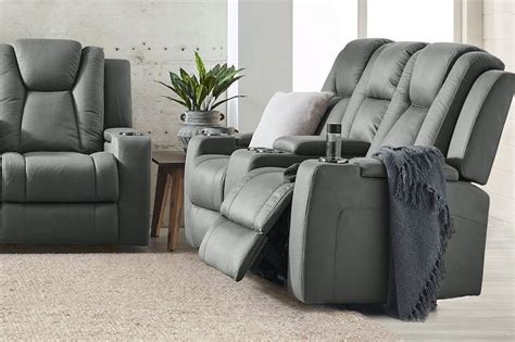White Haven 2 Seater Fabric Electric Recliner Sofa Harvey Norman New Zealand