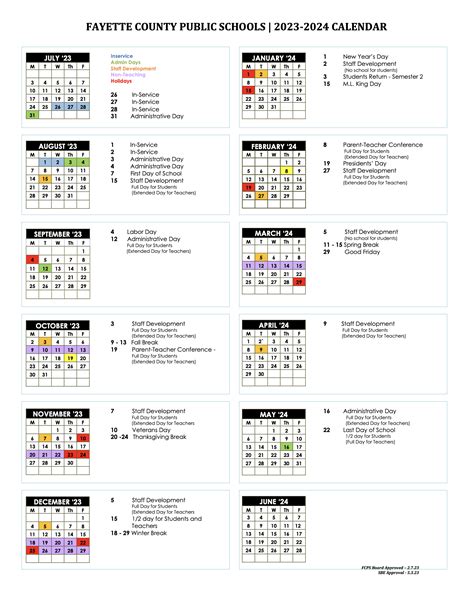 Fayette School Calendar 2024 Elise Helenka