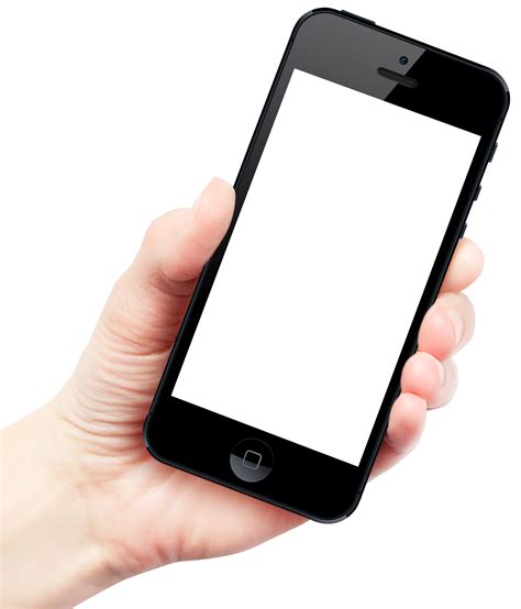 Phone In Hand Png Transparent Image Download Size 1325x1550px