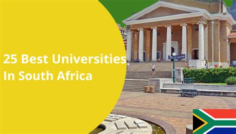 Best Universities In South Africa 2024 Scholarshipset