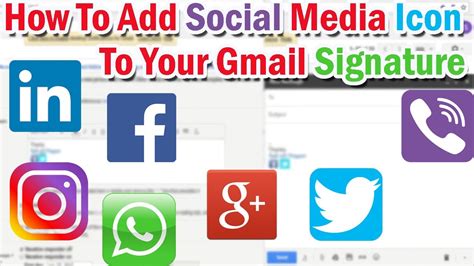 Social Media Icon For Email Signature 165928 Free Icons Library