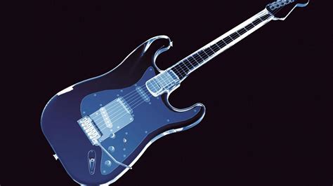 🥇 Neon Guitar Wallpaper 55745