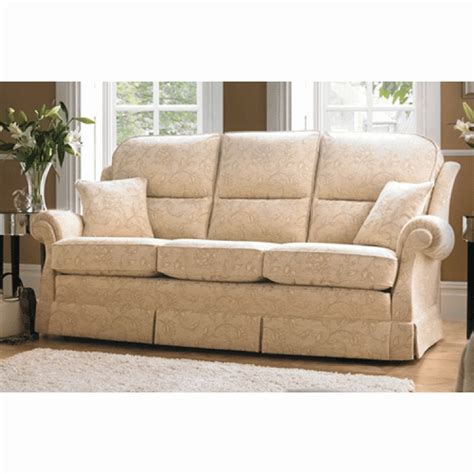 Traditional hand made british upholstery forming a collection of exquisite lounge furniture, settees and recliners in a. Malvern 3 Seater Sofa | Vale Bridgecraft | FurnitureBrands4U