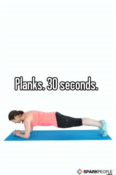 Planks 30 Seconds