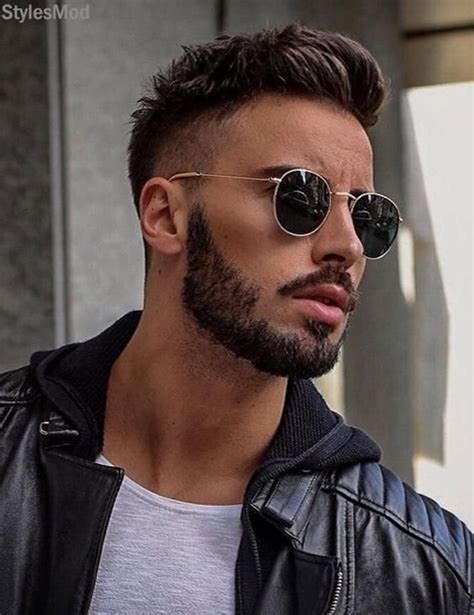 Cool Mens Hairstyle Ideas With Awesome Beard Style For 2018 Cool